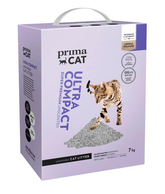 PrimaCat Ultra Compact Unscented kissanhiekka 7 kg