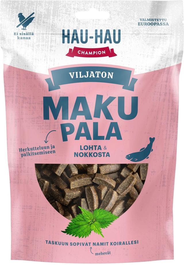 Hau-Hau Champion Viljaton Makupala lohi-nokkonen 200 g