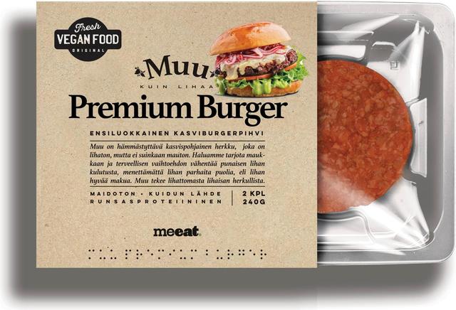 Meeat MUU Premium Burger Steak 240g