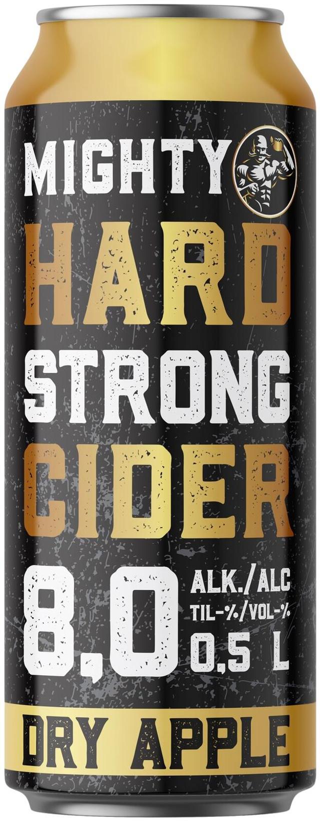 Mighty Hard Strong Cider 8% 50cl tlk