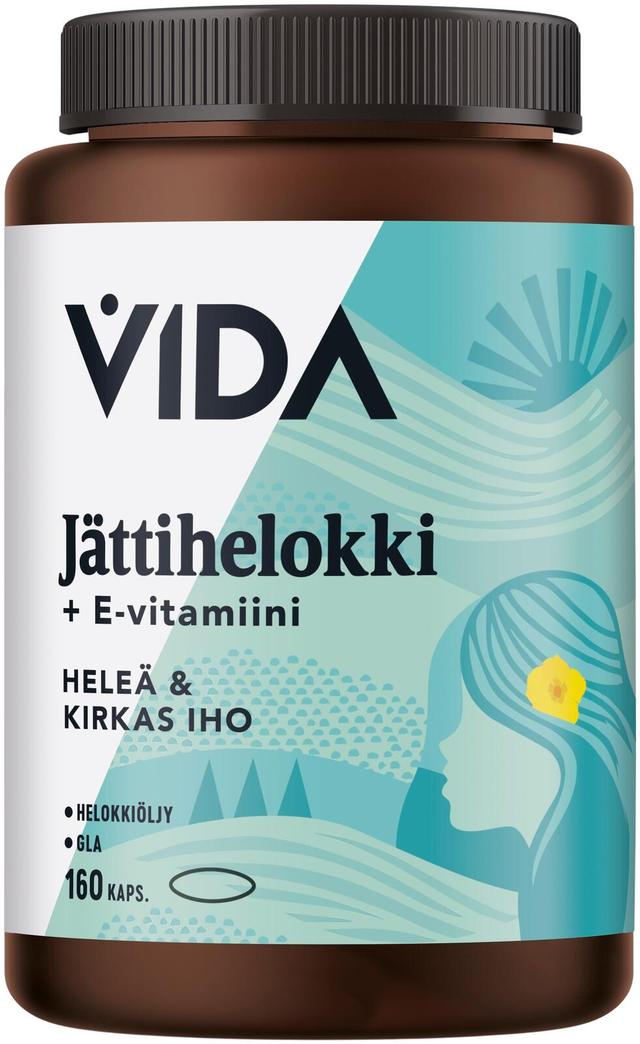 Vida Jättihelokki ravintolisä 160 kaps / 113 g