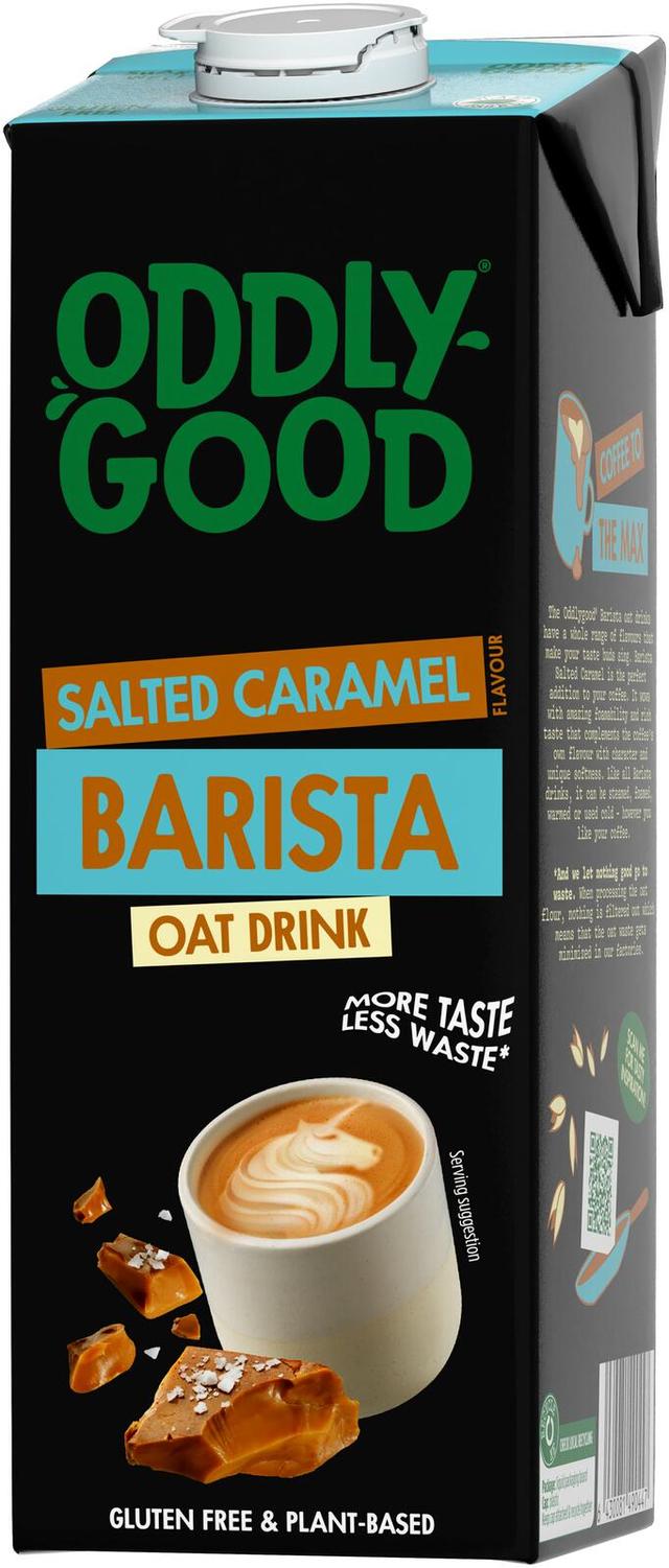 Oddlygood® Barista kaurajuoma 1 l caramel UHT gluteeniton