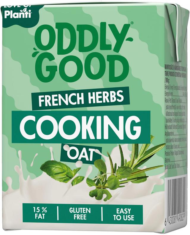 Oddlygood® Cooking Oat 2 dl ranskalaiset yrtit gluteeniton