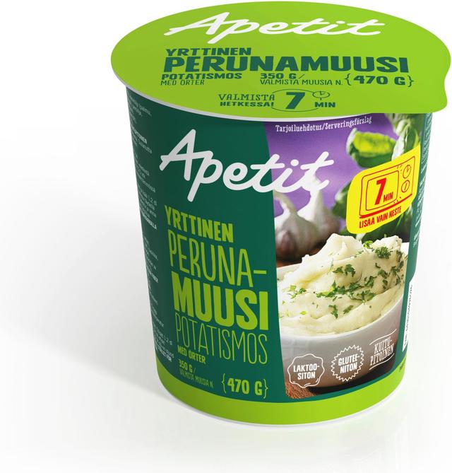 Apetit Yrttinen Perunamuusi pakaste 350g