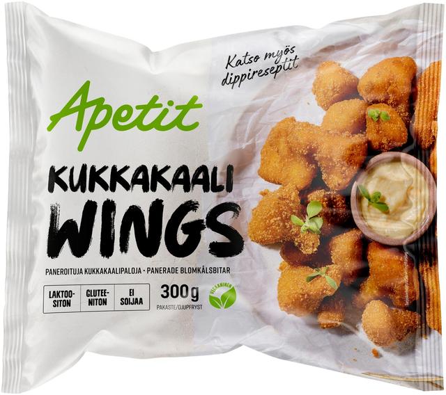 Apetit Kukkakaaliwings kypsä pakaste 300g