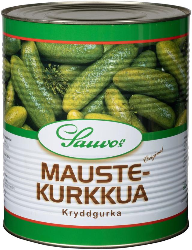 Sauvon maustekurkku 8.2/4,5 kg