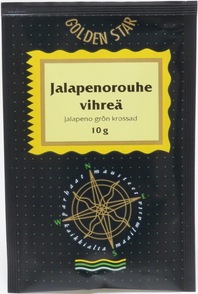 Golden Star Jalapenorouhe vihreä 10g