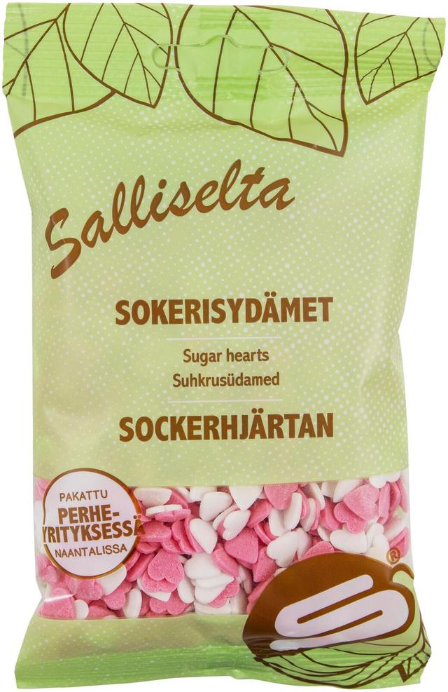 Salliselta Sokerisydämet 100g