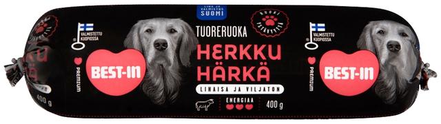 Best-In Herkku Härkä Koiran Tuoreruoka 400g