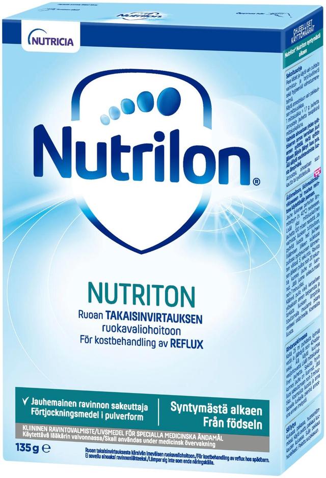 Nutrilon Nutriton, kliininen ravintovalmiste, jauhemainen ruoan sakeuttaja 135g, alk 0kk