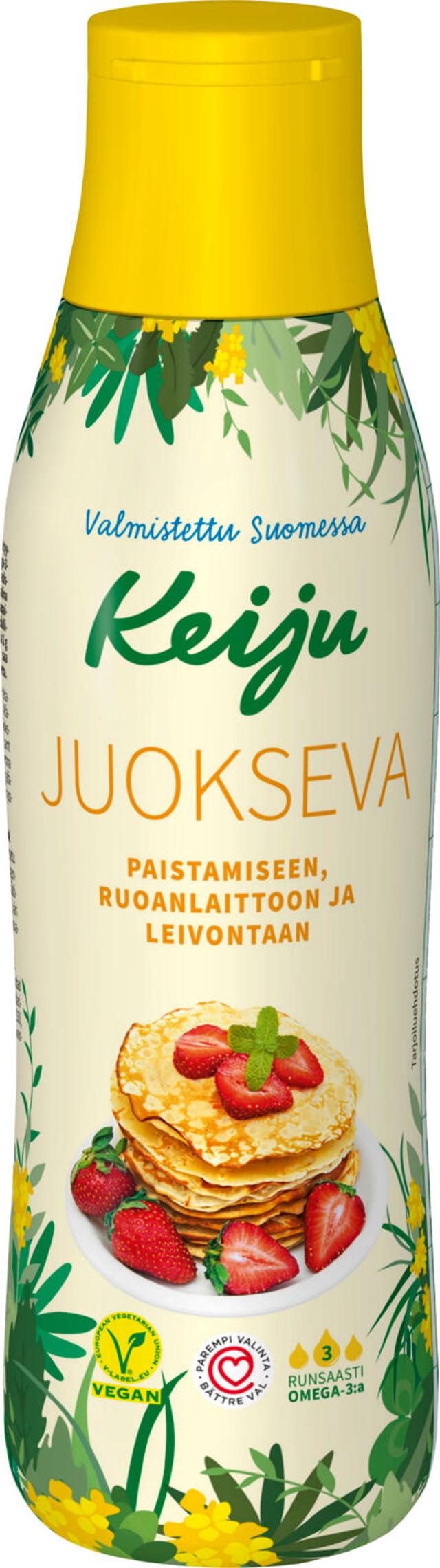 Keiju juokseva rypsiöljyvalmiste 500 ml