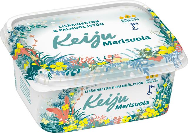 Keiju Merisuola rypsiöljy-kasvirasvalevite 70 % 600 g