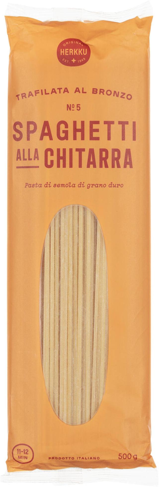 Herkku Spaghetti alla chitarra durumpasta 500 g