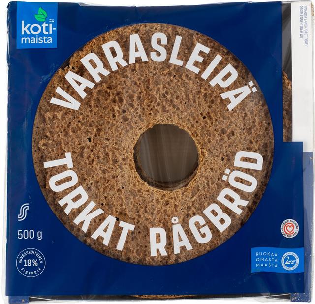 Kotimaista Varrasleipä 500g