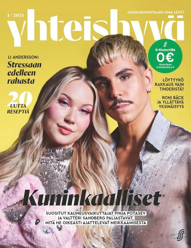 Yhteishyvä-lehti 0 € asiakasomistajille