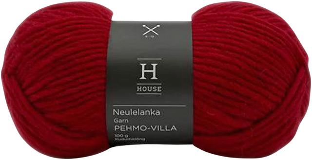 House lanka Pehmovilla 112706 100 g Red 10805