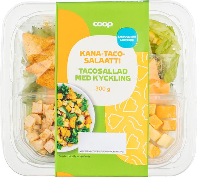 Coop kana-taco salaatti 300 g