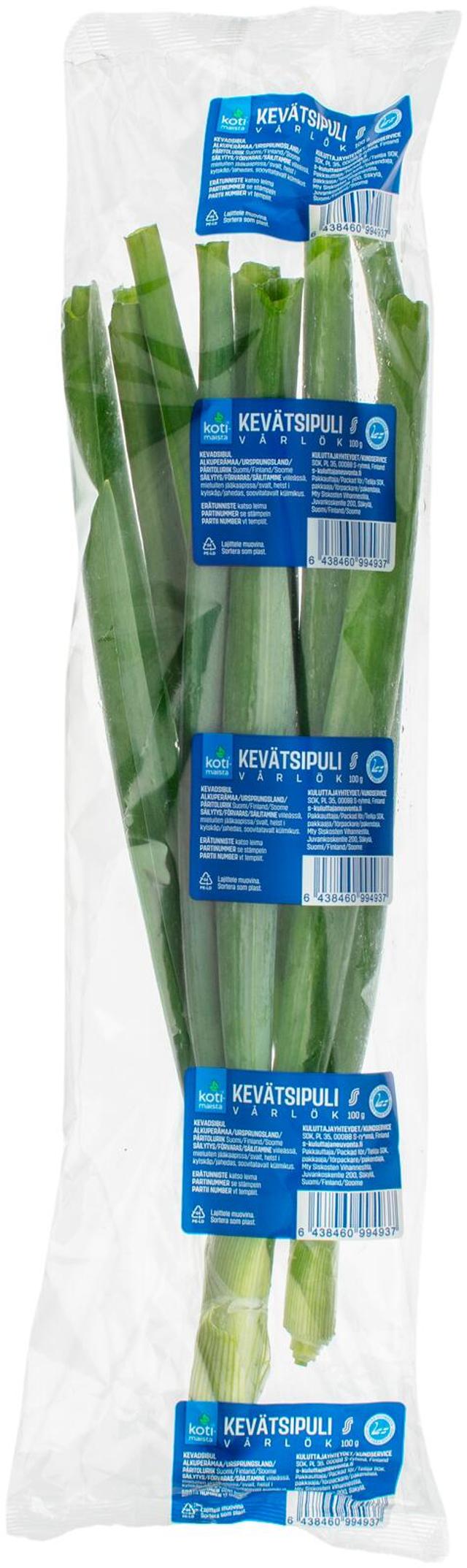 Kotimaista kevätsipulinippu 100 g