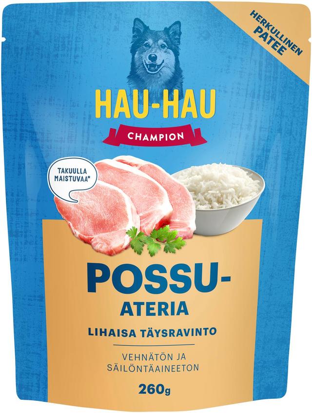 Hau-Hau Champion Possuateria täysravinto 260 g