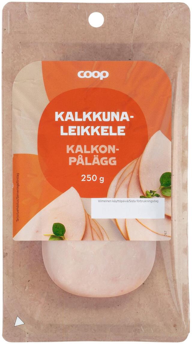 Coop kalkkunaleikkele 250 g