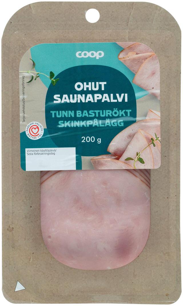 Coop ohut saunapalvi 200 g