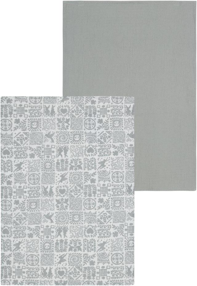 House keittiöpyyhe Quilty/Waffle 50 x 70 cm 2-pack PatternLab