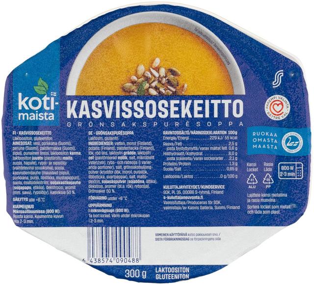 Kotimaista kasvissosekeitto 300 g