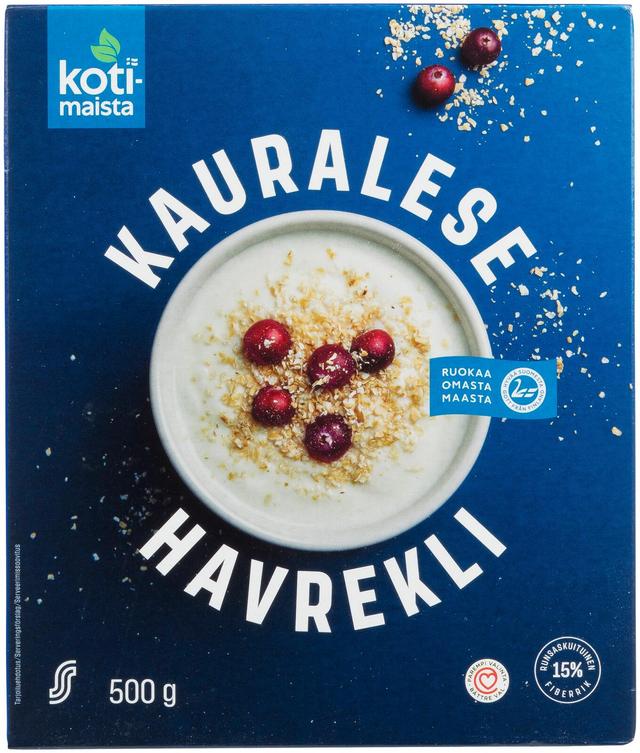 Kotimaista kauralese 500g