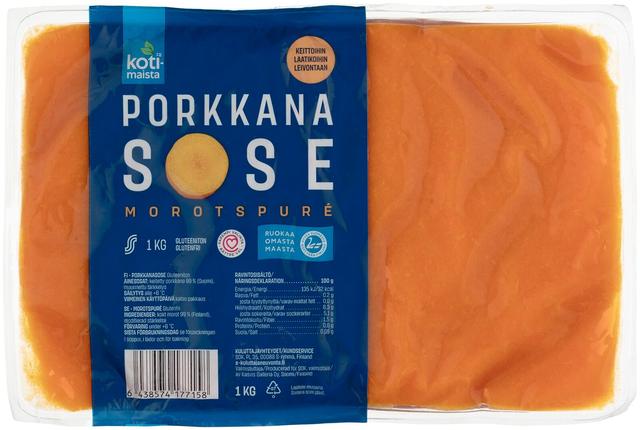 Kotimaista Porkkanasose 1 kg