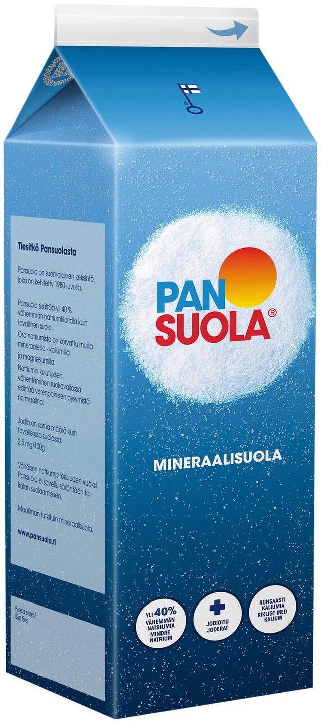 Pansuola mineraalisuola 1,1kg