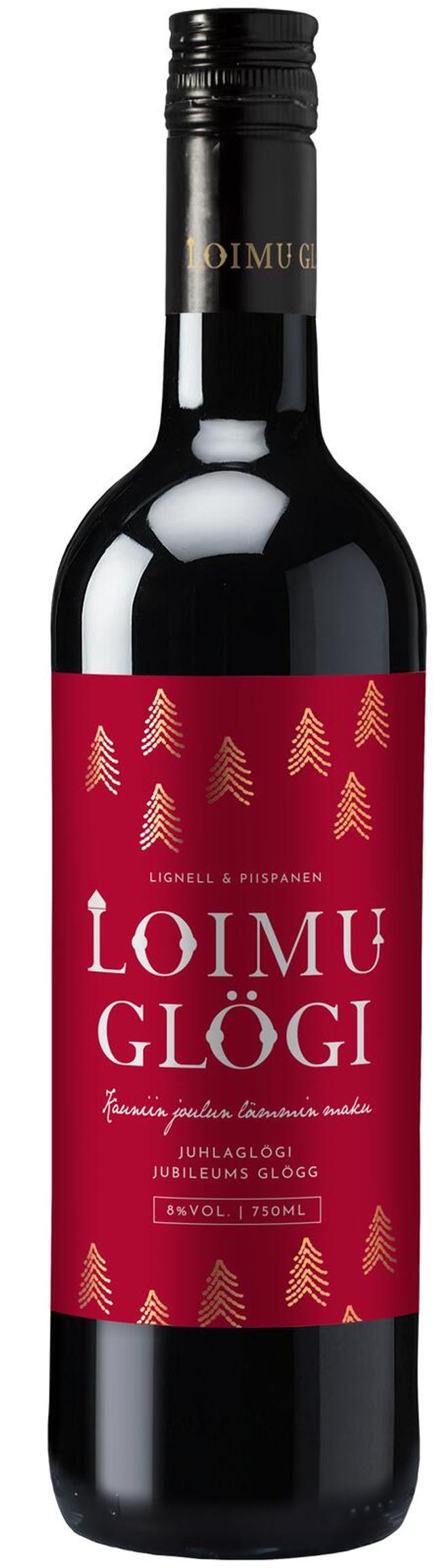 Loimu glögi 8 % 0,75l, klp