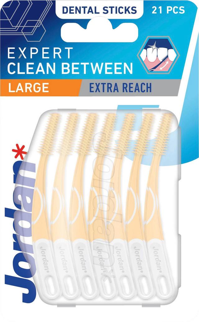 Jordan Expert Clean Between Large hammastikku 21kpl