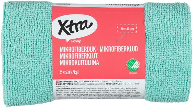 Xtra mikrokuituliina 2 kpl