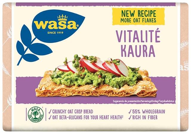 Wasa Vitalite Kaura näkkileipä 280g