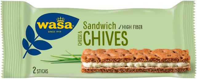 Wasa Sandwich 37g juusto & ruohosipuli