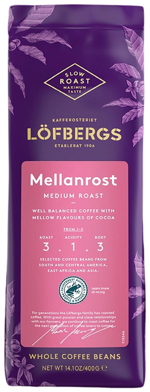 Löfbergs Medium Roast papukahvi RA