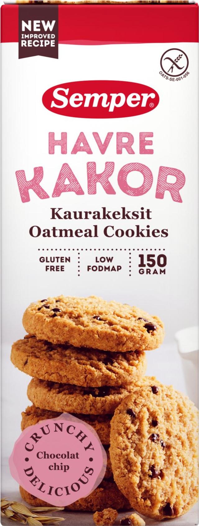 Semper Gluteeniton Kaurakeksi