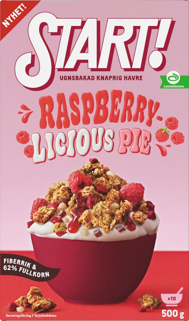 START! Raspberrylicious Pie granola 500g