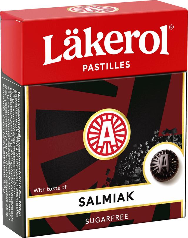 Läkerol Classic Salmiak pastilli 25g