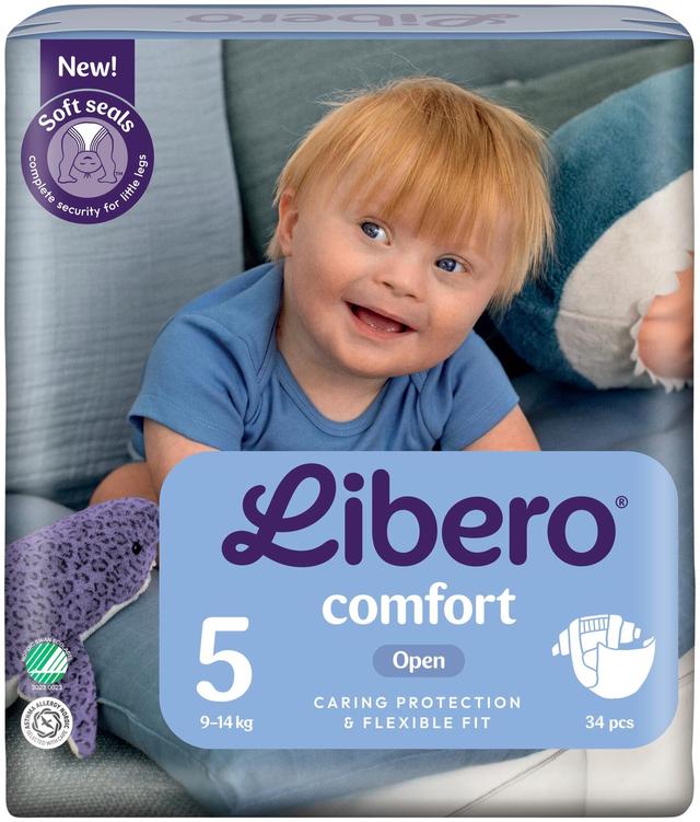 LIBERO Comfort teippivaippa koko 5, 34 kpl , koko 9-14kg