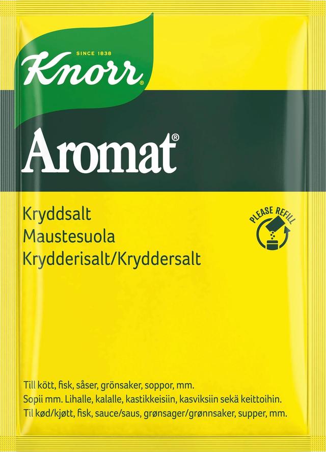 Knorr Maustesuola Aromat täyttöpussi 90g