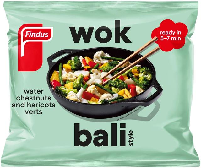 Findus Wok Bali Style 450g, pakaste