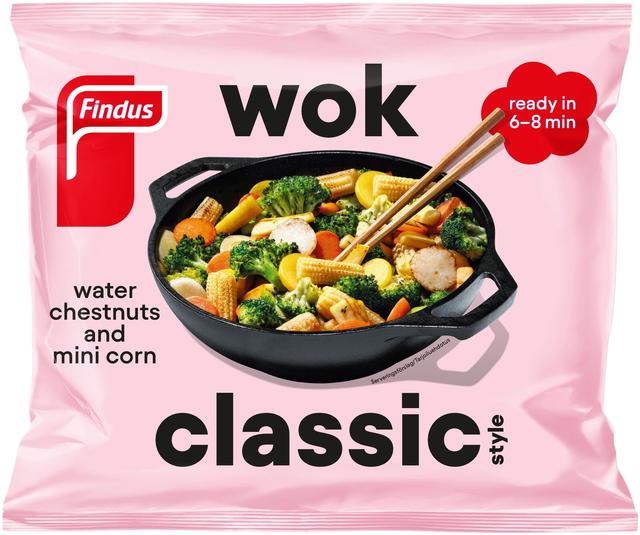 Findus Wok Classic Style 450g, pakaste