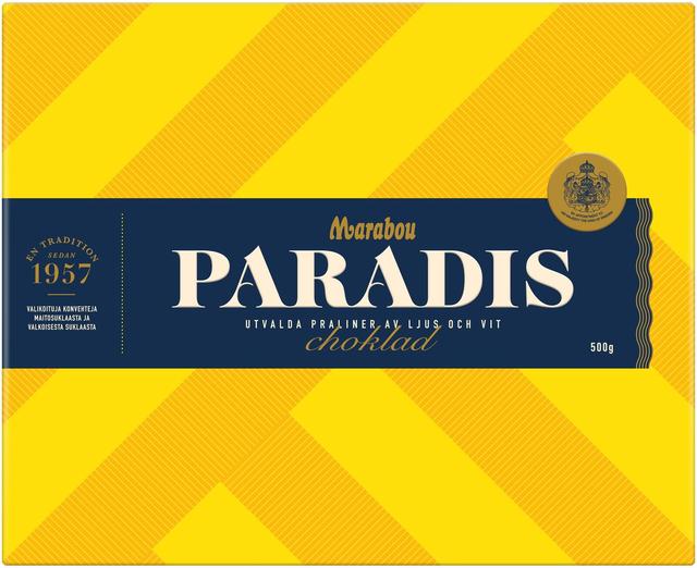 Marabou Paradis konvehteja 500g