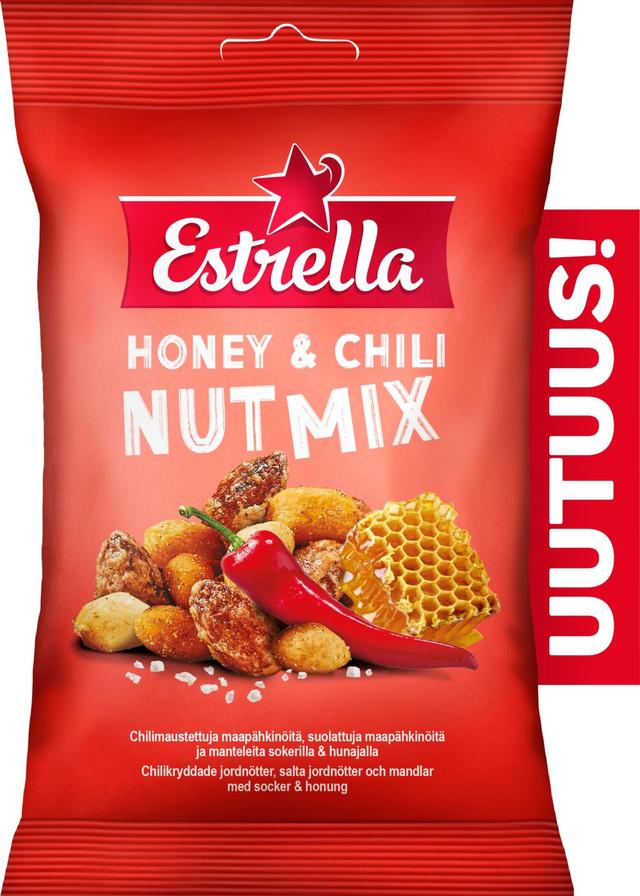 Estrella Honey & Chili Nut mix 140g