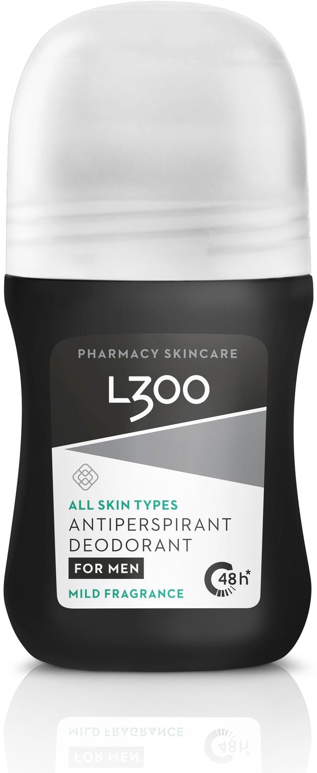 L300 for men Antiperspirant Deodorant mild fragrance miedosti hajustettu antiperspirantti 60ml
