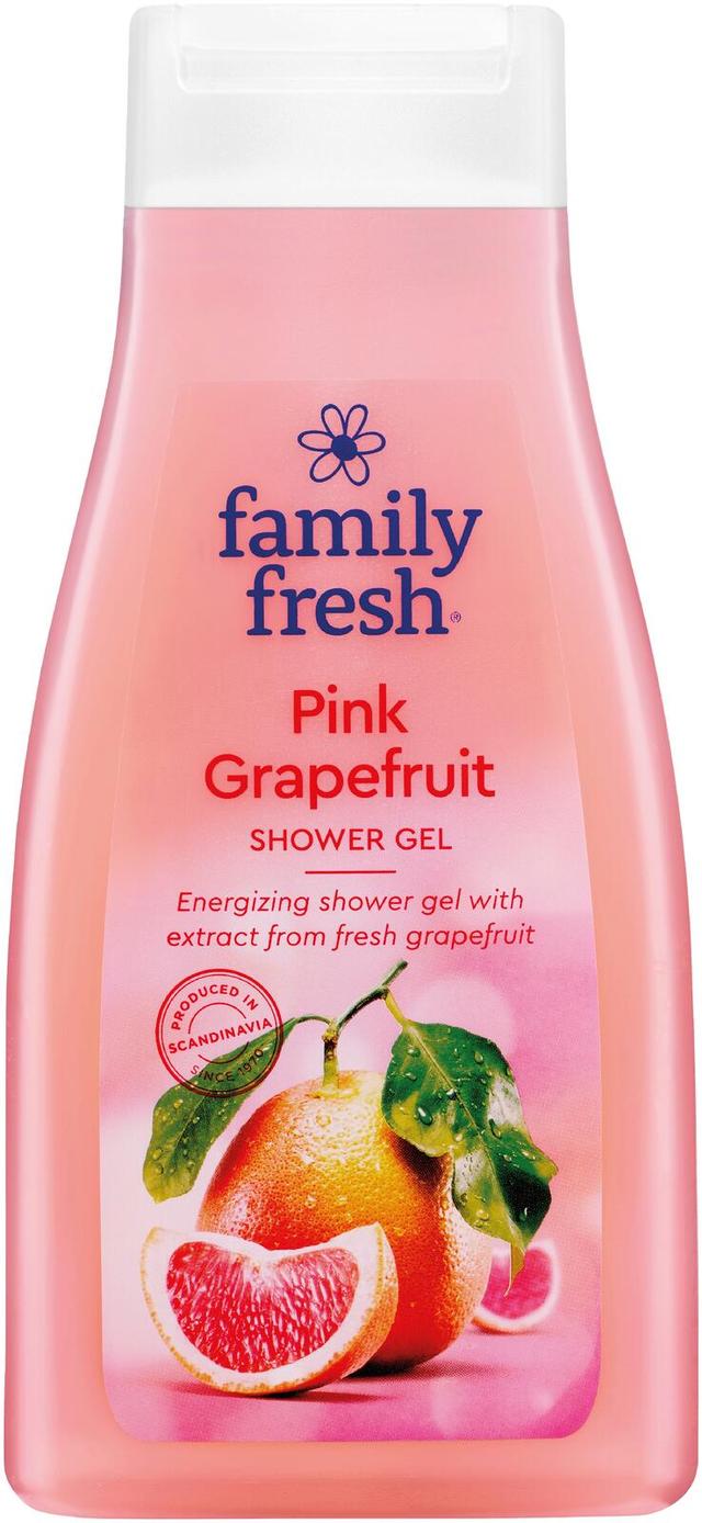 Family Fresh Pink Grapefruit shower gel suihkugeeli 500ml