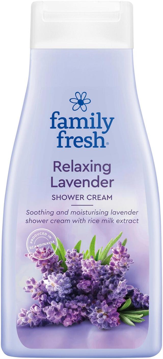 Family Fresh Relaxing Lavender shower cream suihkusaippua 500ml