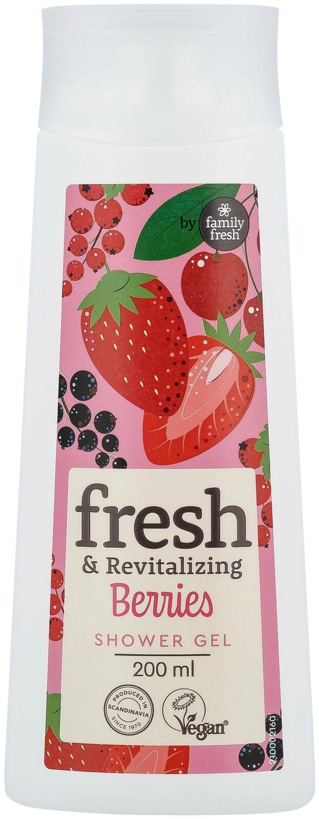 Family Fresh Revitalizing Berries Shower Gel suihkusaippua 200ml