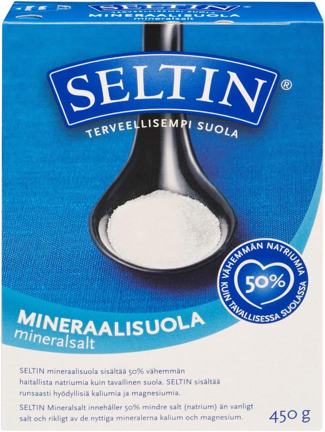 Seltin mineraalisuola 450g